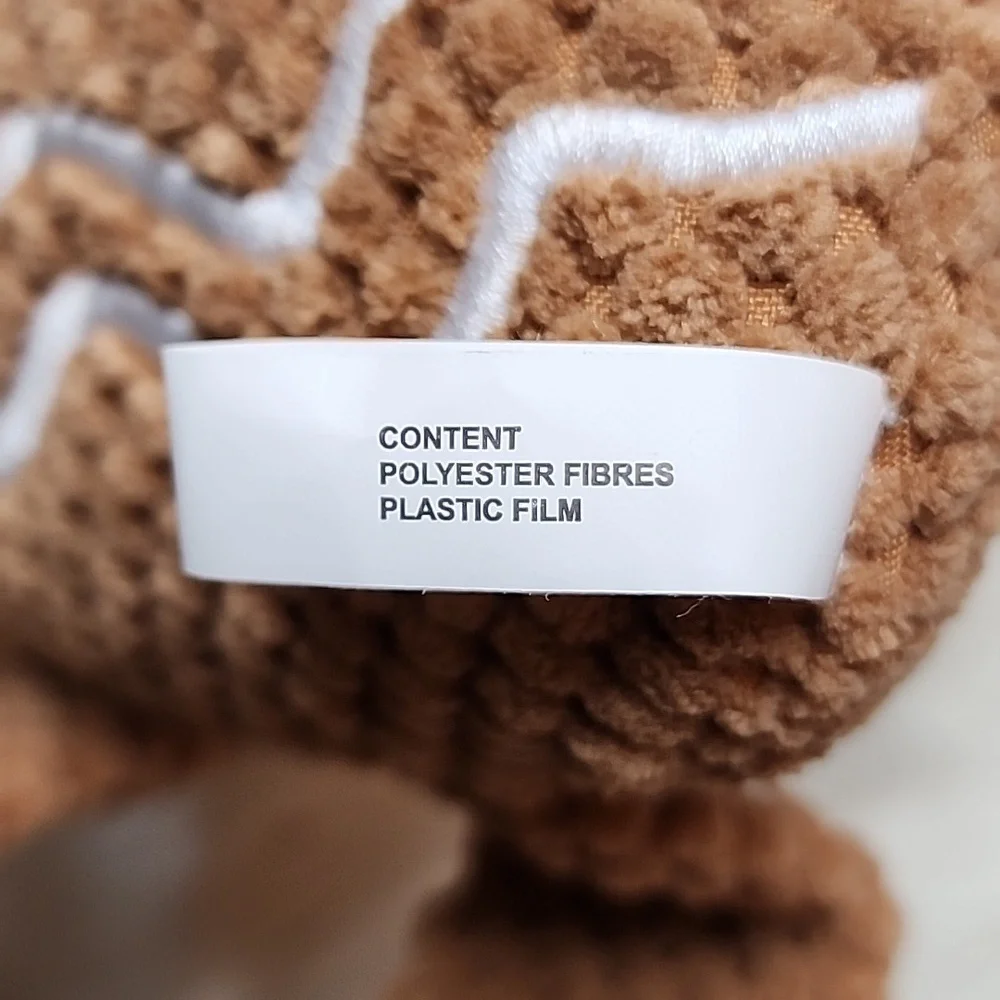 X-Large Girl Gingerbread Tuff Toys Durable Crinkle Squeaker Dog Toy